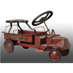 Pressed Steel Steelcraft Sit 'N Ride Truck Toy.
