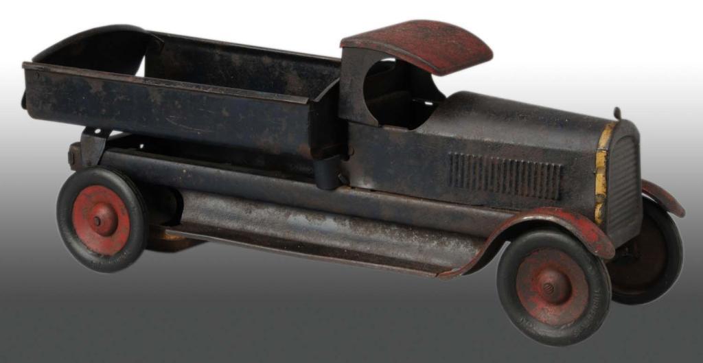 Pressed Steel Turner Dump Truck Toy.