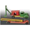 Image 1 : Lot of 2: Pressed Steel Vehicle Toys.