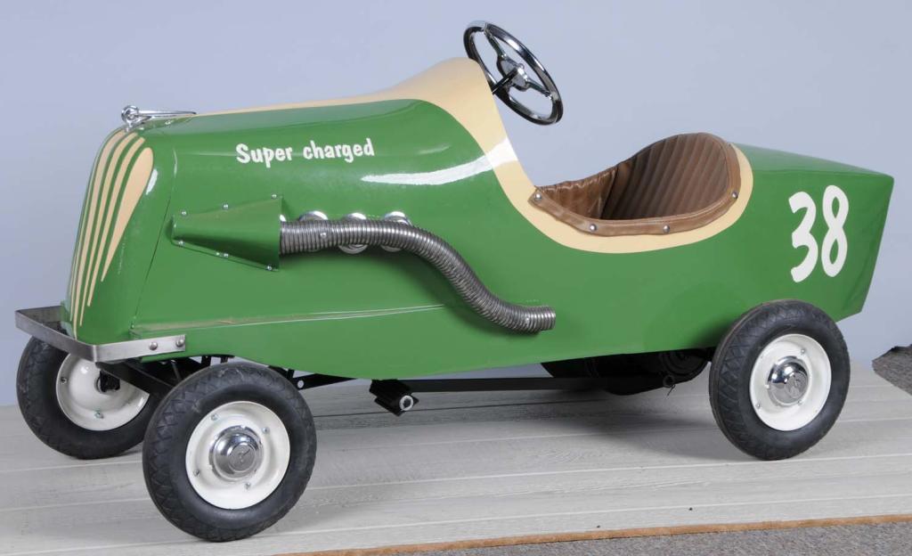 Pressed Steel Gendron Skippy Racer Pedal Car.