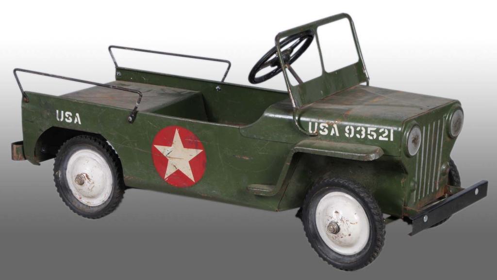 army jeep pedal car