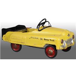 Pressed Steel BMC Jetliner Dump Truck Pedal Car.