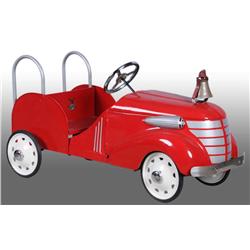 Pressed Steel Gendron Fire Patrol Truck Pedal Car.