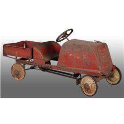Pressed Steel Speed Truck Pedal Car.