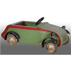 Wooden & Metal European Swan Pedal Car.