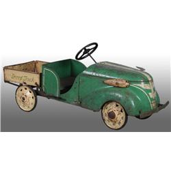 Pressed Steel Gendron Speed Truck Pedal Car.