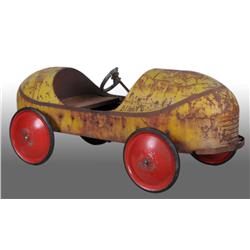 Pressed Steel Homemade Pedal Car.