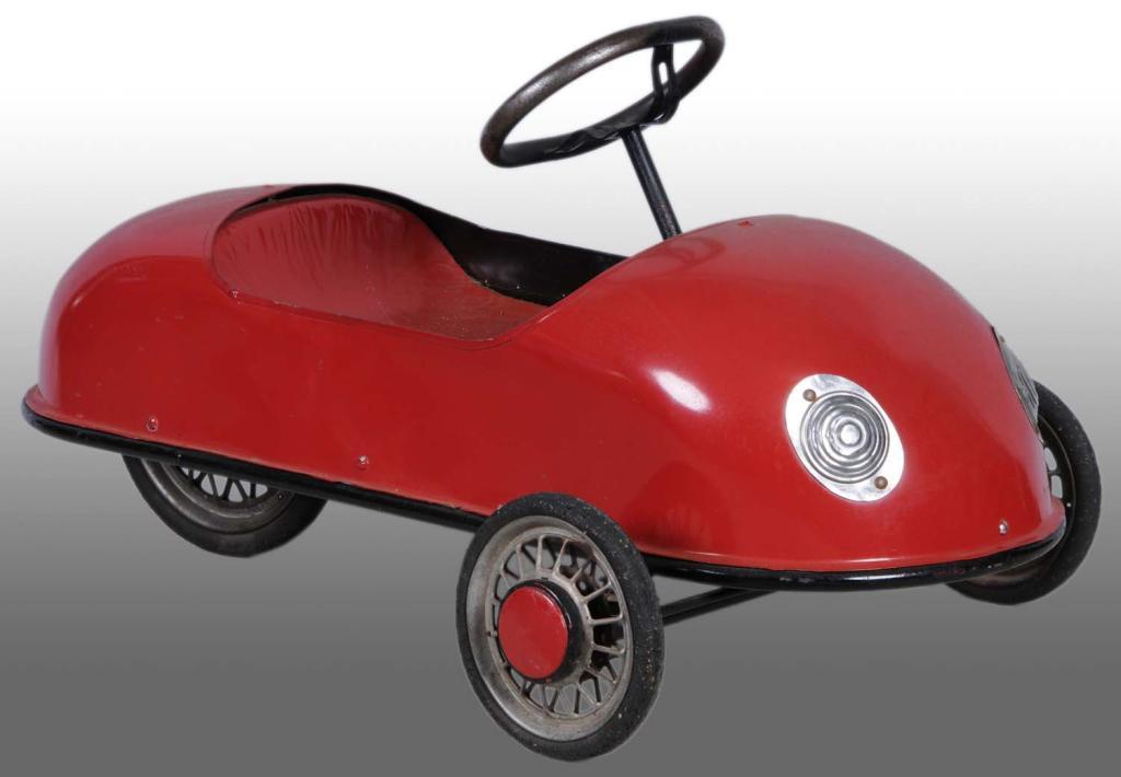 Pressed Steel European 3Wheeled Pedal Car.