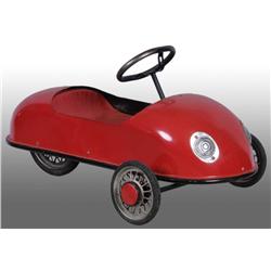 Pressed Steel European 3-Wheeled Pedal Car.