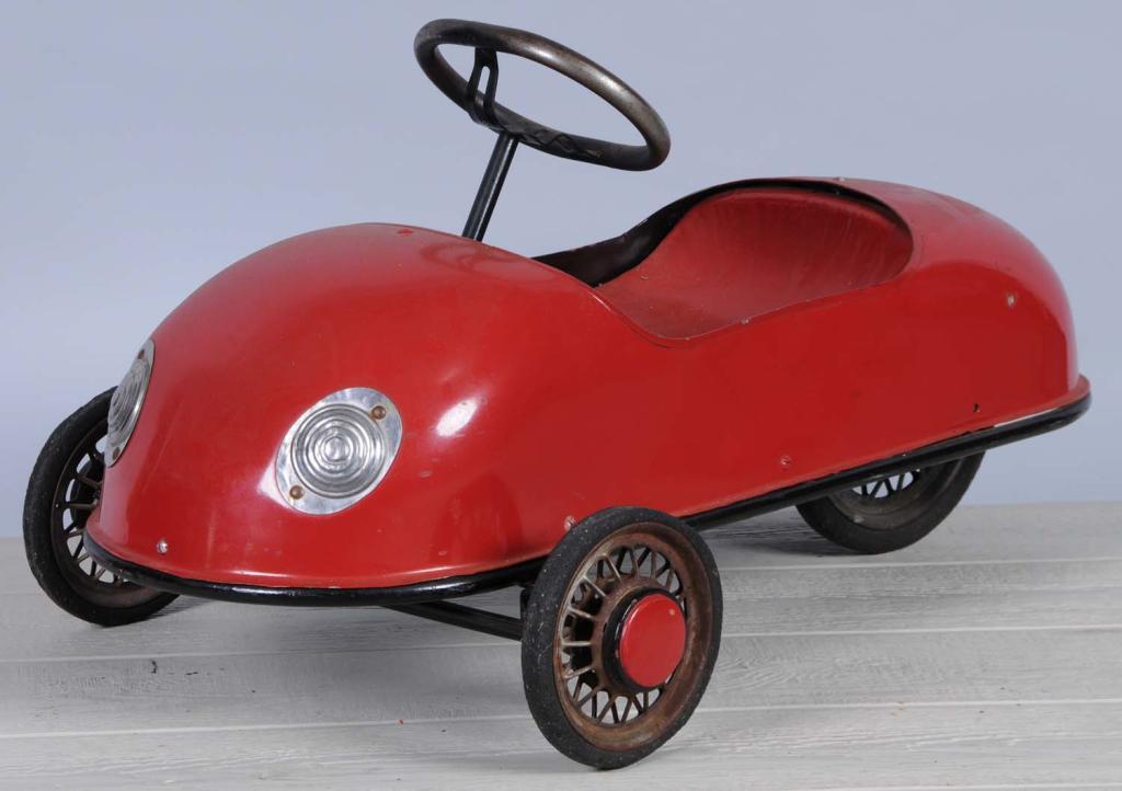 Pressed Steel European 3Wheeled Pedal Car.