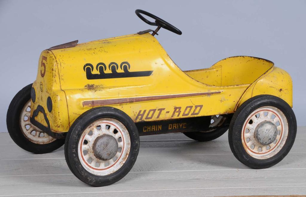 garton hot rod pedal car