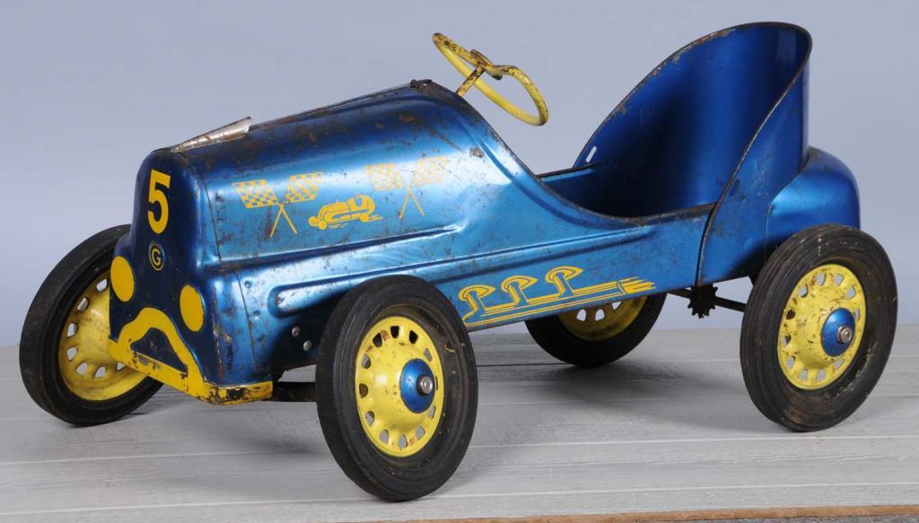 garton hot rod pedal car