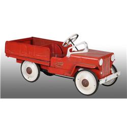 Pressed Steel Big Boy Dump Truck Pedal Car.