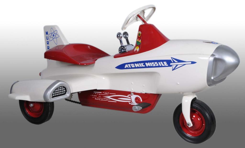 Pressed Steel Murray Atomic Missile Pedal Car.