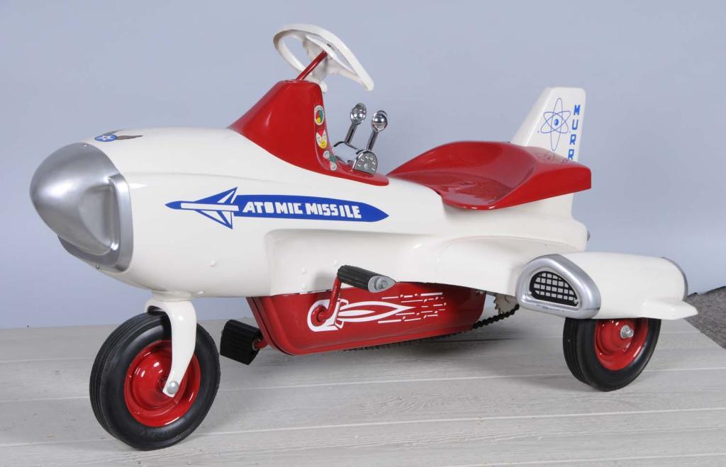 Pressed Steel Murray Atomic Missile Pedal Car.