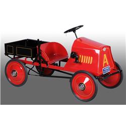 Pressed Steel 1-Ton Dump Truck Pedal Car.