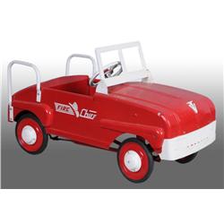 Pressed Steel Crosby Steger Fire Chief Pedal Car.