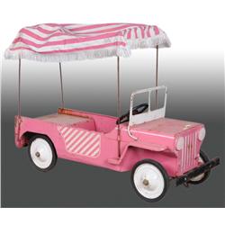 Pressed Steel Hamilton Princess Pedal Car.