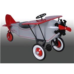 Pressed Steel Steelcraft Airmail Pedal Plane.