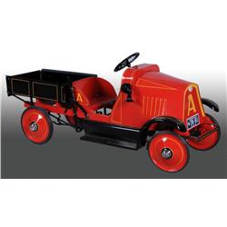 Pressed Steel 2-1/2-Ton Dump Truck Pedal Car.