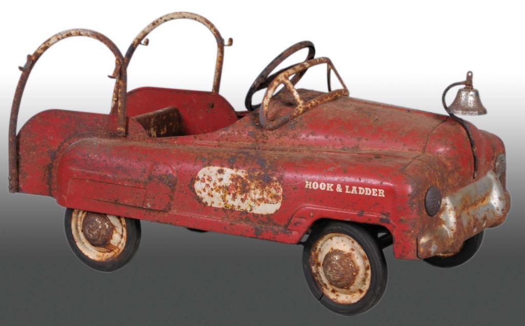 Pressed Steel BMC Fire Truck Pedal Car pressed-steel-bmc-fire-truck-pedal-car
