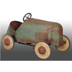 Pressed Steel Boatail Roadster Pedal Car.
