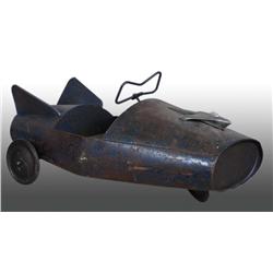 Pressed Steel Sherwood Rocket Pedal Car.