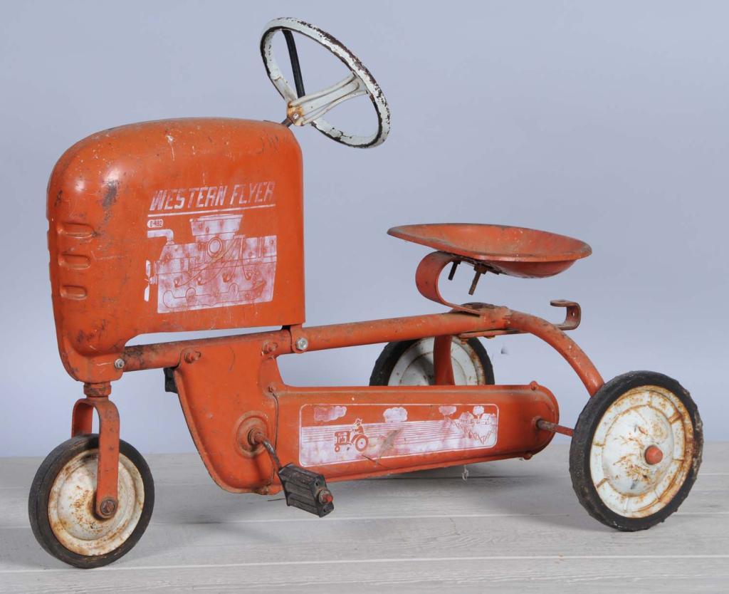 Pressed Steel AMF Tractor Pedal Car.