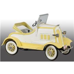 Pressed Steel Cord Pedal Car.