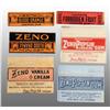 Image 1 : Lot of 6: Zeno Gum Wrappers.