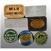 Image 1 : Lot of 7: Assorted Gum Tins.