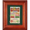 Image 1 : Framed Zeno Gum Die-Cut Sign.