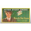 Image 1 : Beech-Nut After Smoking Gum Sign.