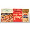 Image 1 : Lot of 6: Cardboard Gum Boxes.