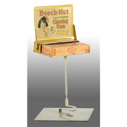 Tin Beech-Nut Gum Display.