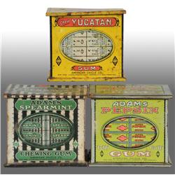Lot of 3: Gum Tins.