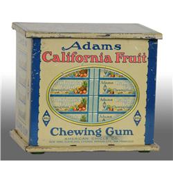 Adams California Fruit Gum Tin.