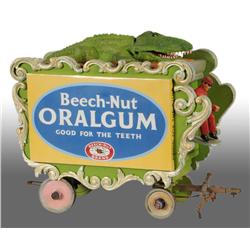 Beech-Nut Gum Alligator Cart.