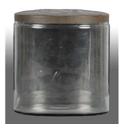 Sterling Gum Jar with Metal Lid.