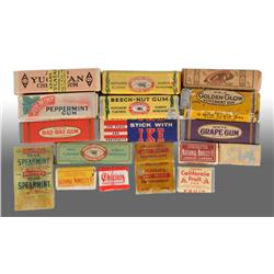 Lot of Assorted Gum Packs & Sticks.