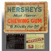 Image 1 : Hershey's Gum Box with 2 Wrappers.