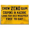 Image 1 : Zeno Gum Sign.