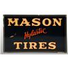 Image 1 : Tin Mason Tires Flange Sign.