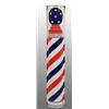 Image 1 : Porcelain Modern Service Barber Pole Sign.