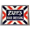 Image 1 : Porcelain Zepp's & Noonan's Barber Shop Flange.