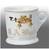 Image 1 : G.A. Bigelow Shaving Mug with Measuring Instrument