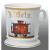 Image 1 : Trolley Car Occupational Shaving Mug.