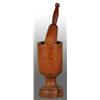 Wooden Mortar & Pestle Display Piece.