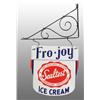 Image 1 : Porcelain Sealtest Ice Cream 2-Sided Sidewalk Sign