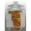 Image 1 : Planters Peanut 8-Sided Jar with Lid & Label.